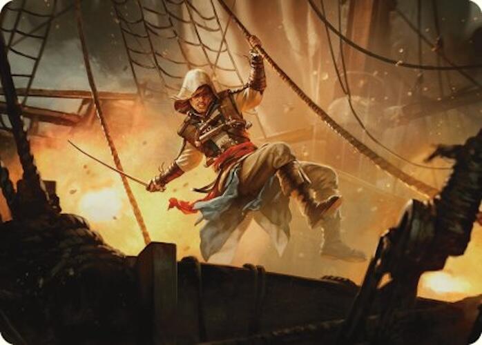 Edward Kenway Art Card [Assassin's Creed Art Series] | Galactic Gamez