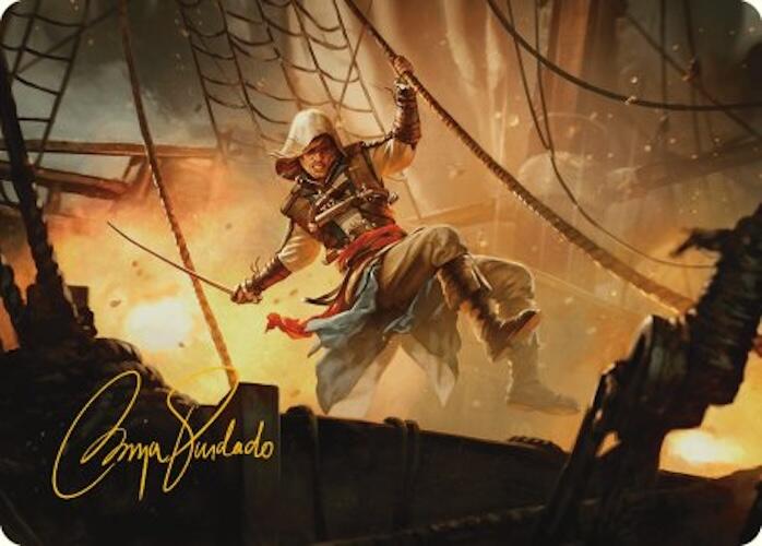 Edward Kenway Art Card (Gold-Stamped Signature) [Assassin's Creed Art Series] | Galactic Gamez