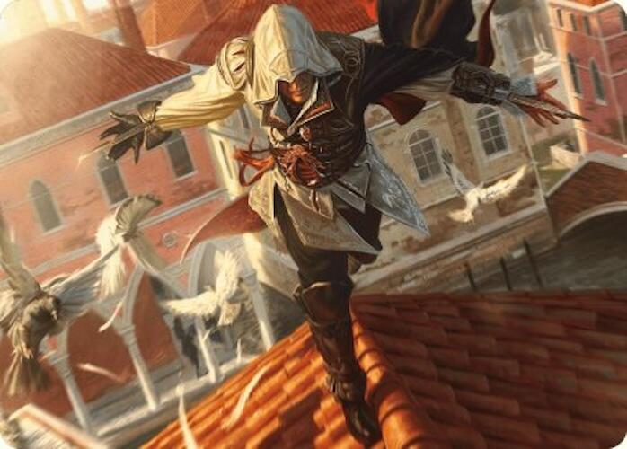 Ezio, Blade of Vengeance Art Card [Assassin's Creed Art Series] | Galactic Gamez