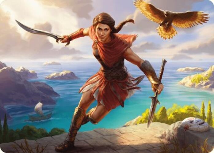 Kassandra, Eagle Bearer Art Card [Assassin's Creed Art Series] | Galactic Gamez