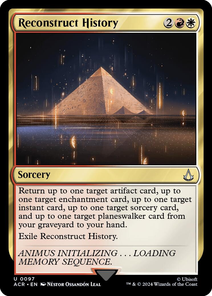 Reconstruct History [Assassin's Creed] | Galactic Gamez