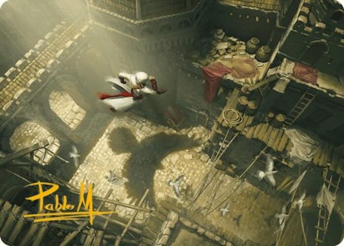 Rooftop Bypass Art Card (Gold-Stamped Signature) [Assassin's Creed Art Series] | Galactic Gamez