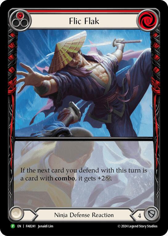 Flic Flak [FAB241] (Promo)  Rainbow Foil | Galactic Gamez