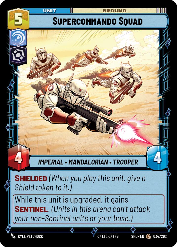 Supercommando Squad (034/262) (034/262) [Shadows of the Galaxy] | Galactic Gamez