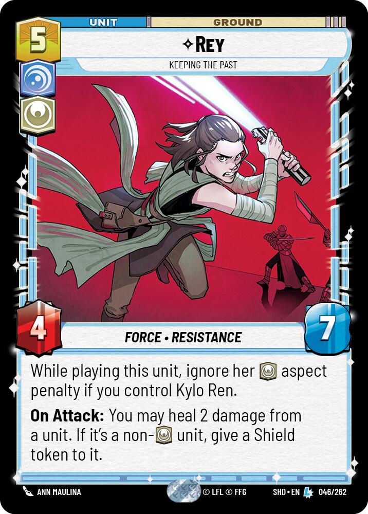Rey - Keeping the Past (046/262) (046/262) [Shadows of the Galaxy] | Galactic Gamez