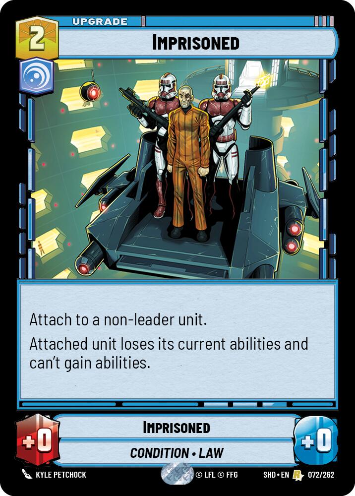 Imprisoned (072/262) (072/262) [Shadows of the Galaxy] | Galactic Gamez