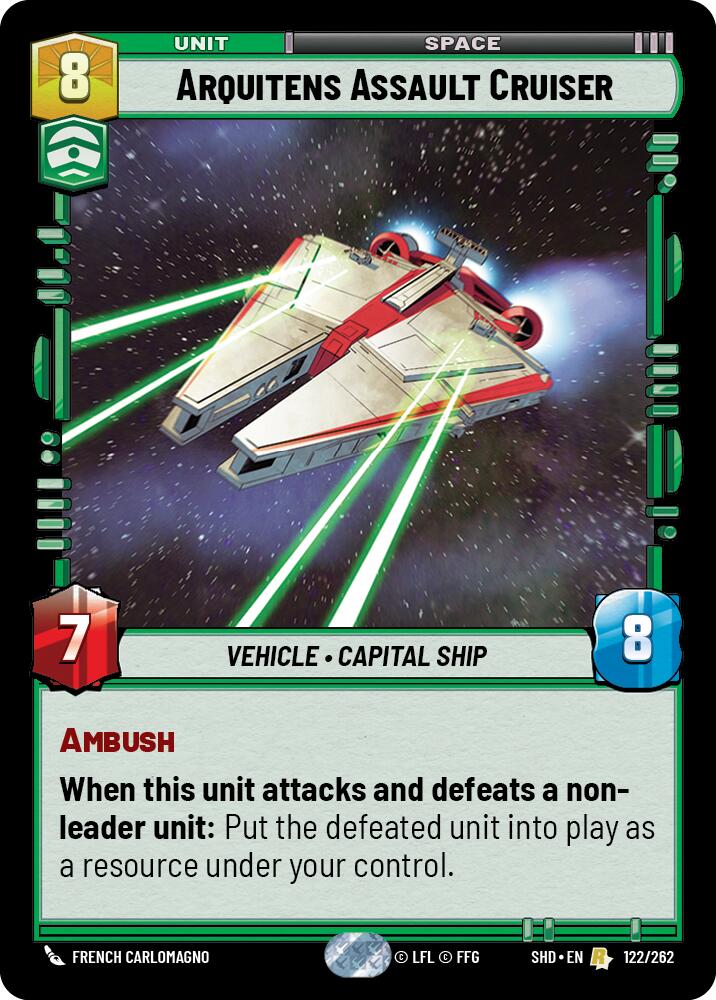 Arquitens Assault Cruiser (122/262) (122/262) [Shadows of the Galaxy] | Galactic Gamez