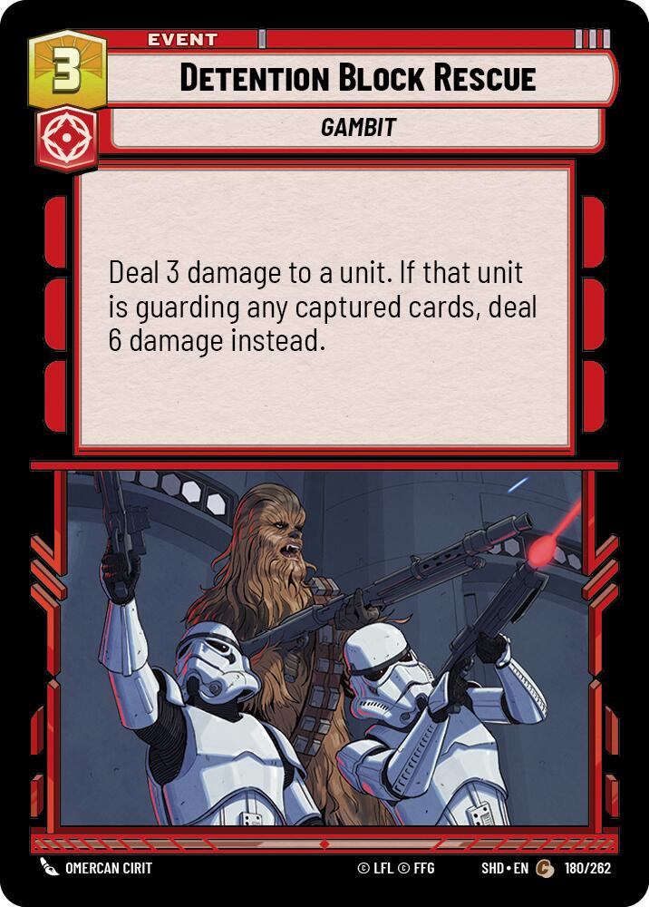 Detention Block Rescue (180/262) (180/262) [Shadows of the Galaxy] | Galactic Gamez