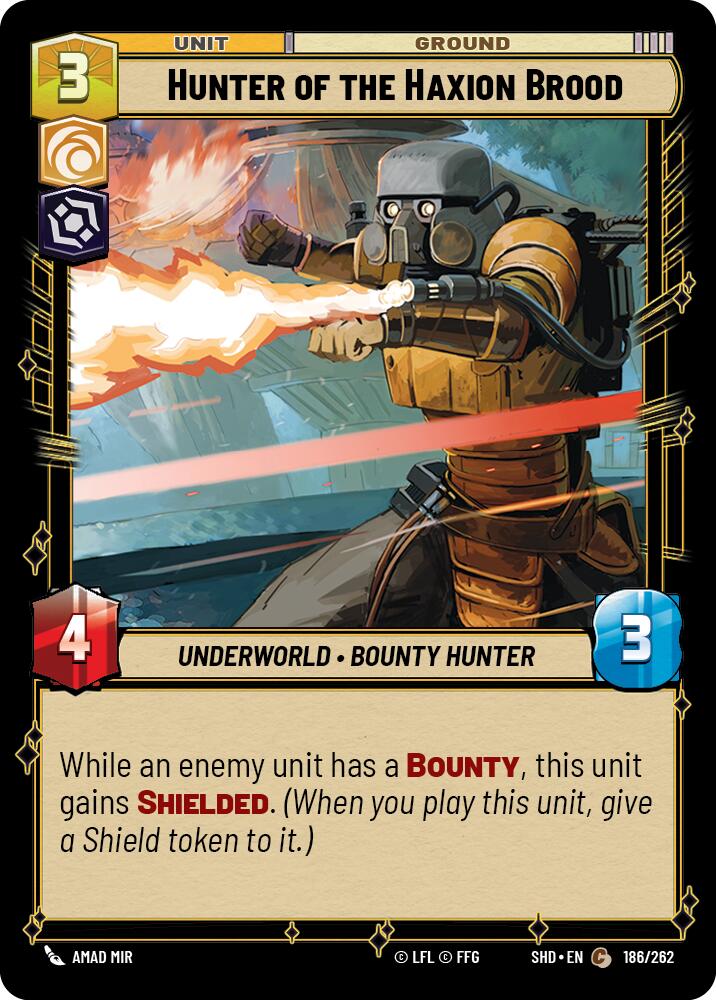 Hunter of the Haxion Brood (186/262) (186/262) [Shadows of the Galaxy] | Galactic Gamez