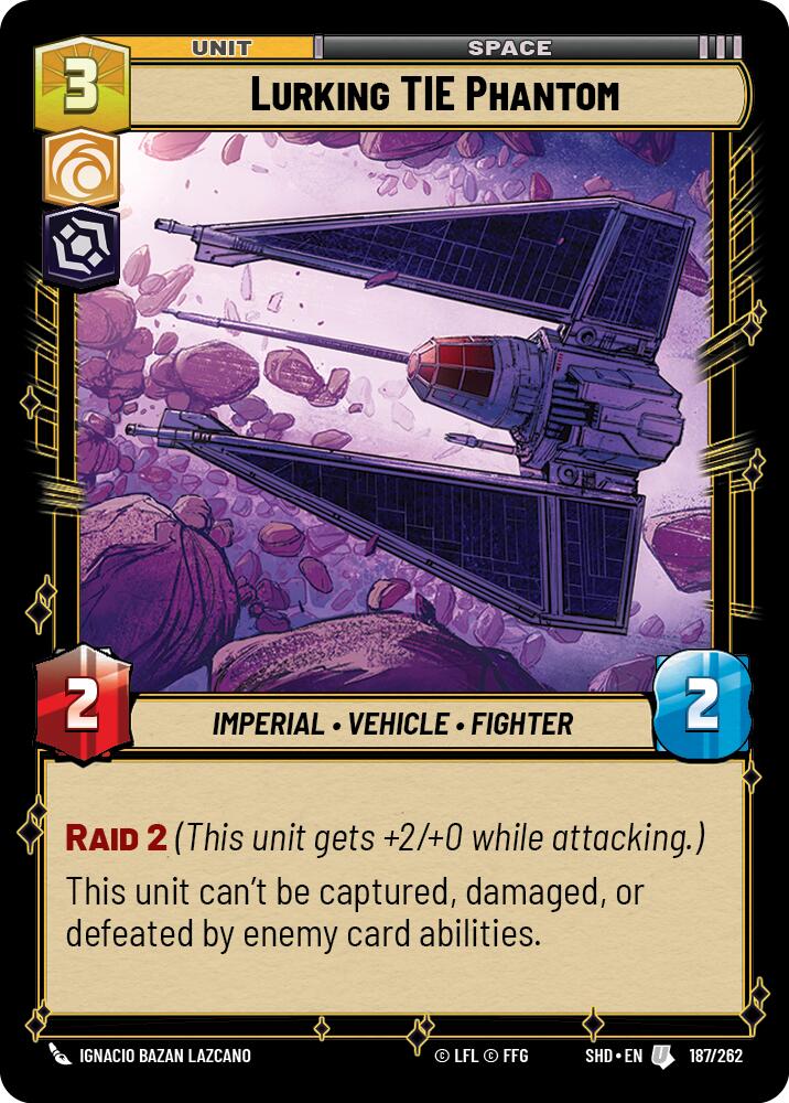 Lurking TIE Phantom (187/262) (187/262) [Shadows of the Galaxy] | Galactic Gamez