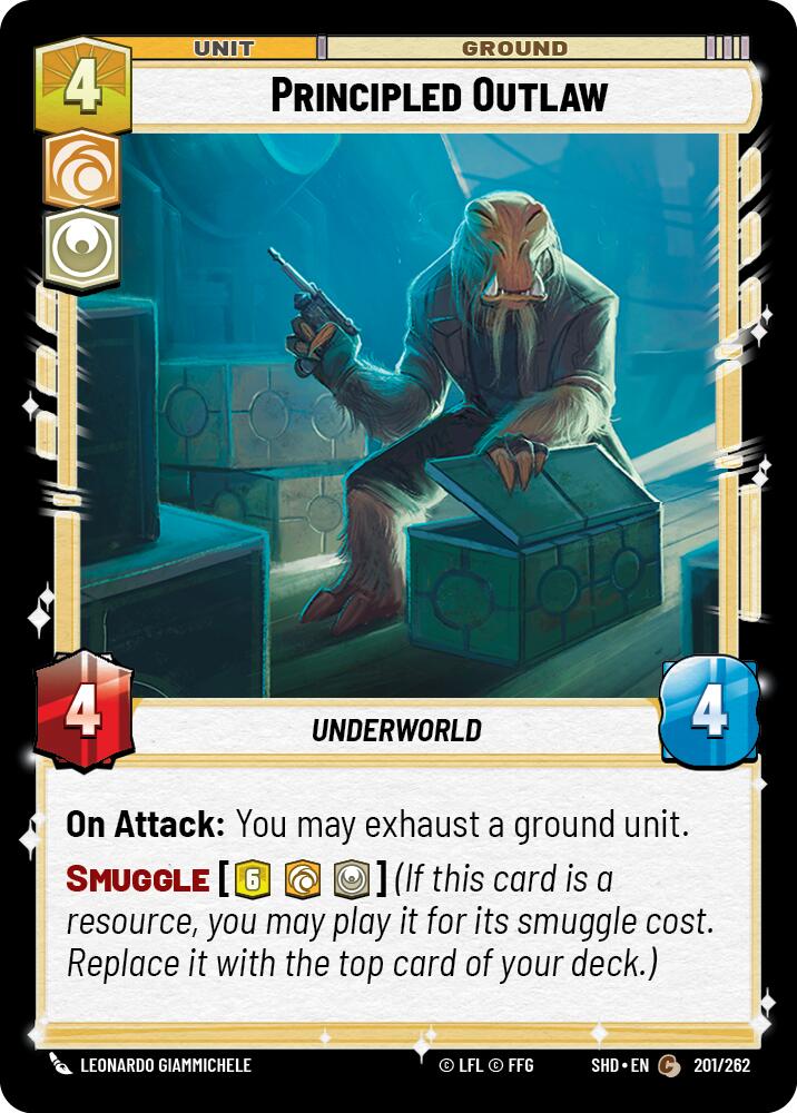 Principled Outlaw (201/262) (201/262) [Shadows of the Galaxy] | Galactic Gamez