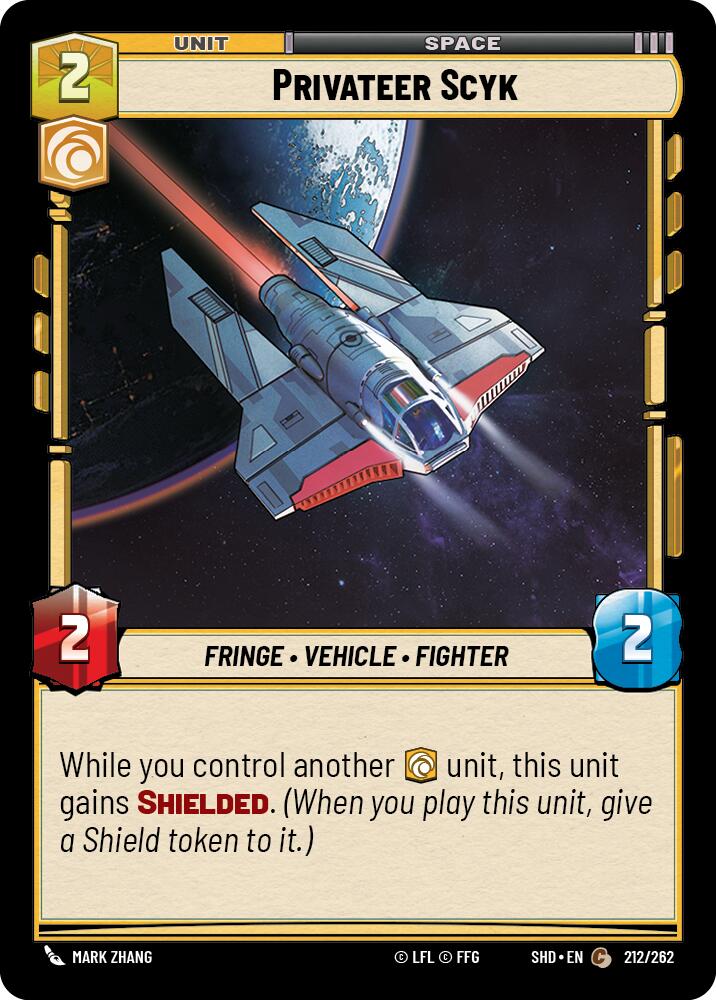 Privateer Scyk (212/262) (212/262) [Shadows of the Galaxy] | Galactic Gamez