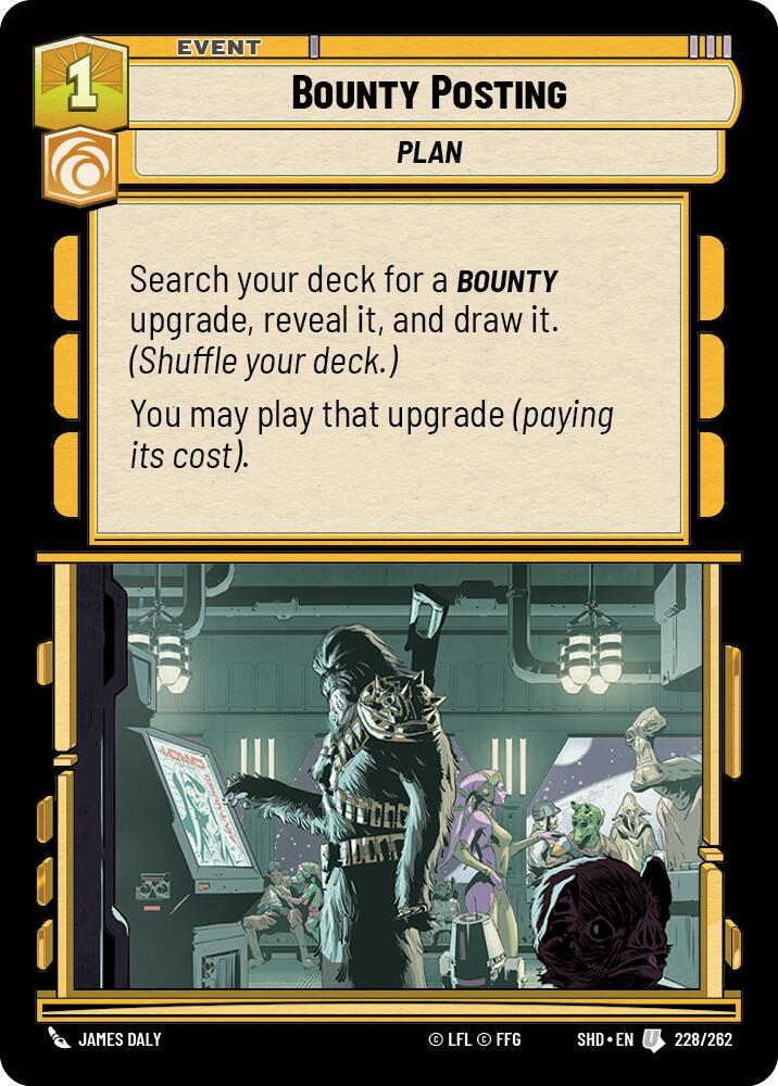 Bounty Posting (228/262) [Shadows of the Galaxy] | Galactic Gamez