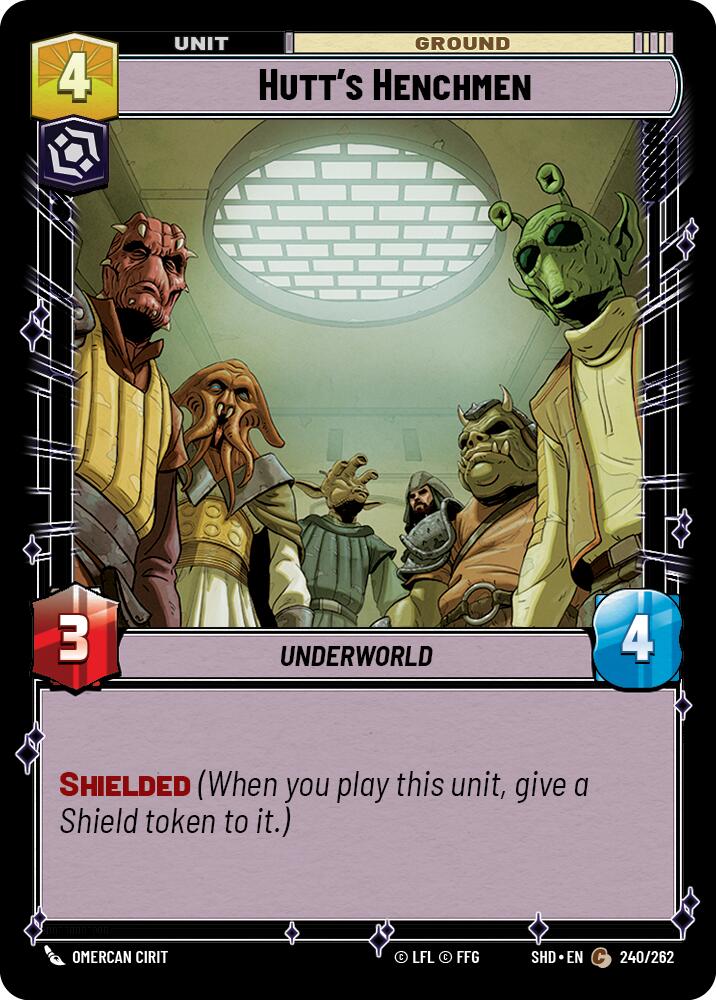 Hutt's Henchmen (240/262) (240/262) [Shadows of the Galaxy] | Galactic Gamez