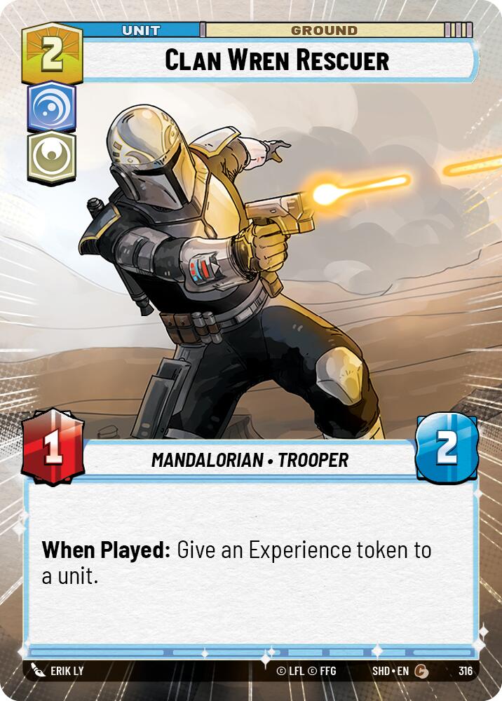 Clan Wren Rescuer (316) (Hyperspace) (316) [Shadows of the Galaxy] | Galactic Gamez