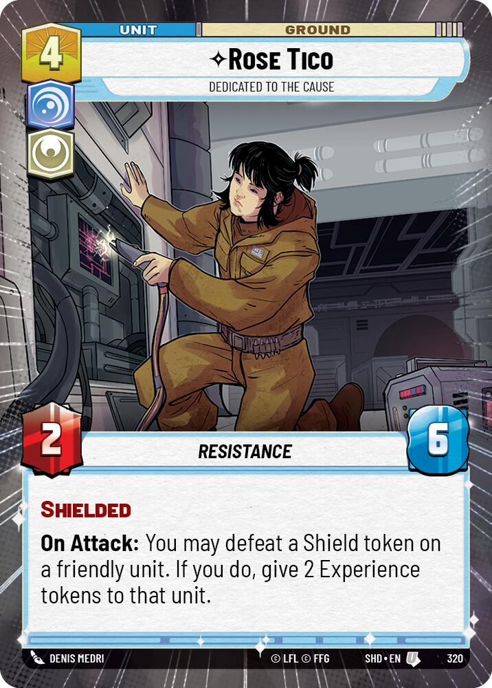 Rose Tico - Dedicated to the Cause (320) (Hyperspace) (320) [Shadows of the Galaxy] | Galactic Gamez