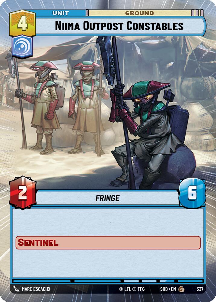 Niima Outpost Constables (337) (Hyperspace) (337) [Shadows of the Galaxy] | Galactic Gamez