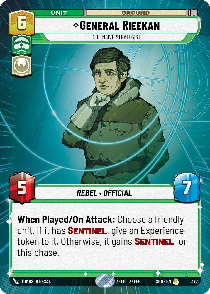 General Rieekan - Defensive Strategist (372) (Hyperspace) (372) [Shadows of the Galaxy] | Galactic Gamez