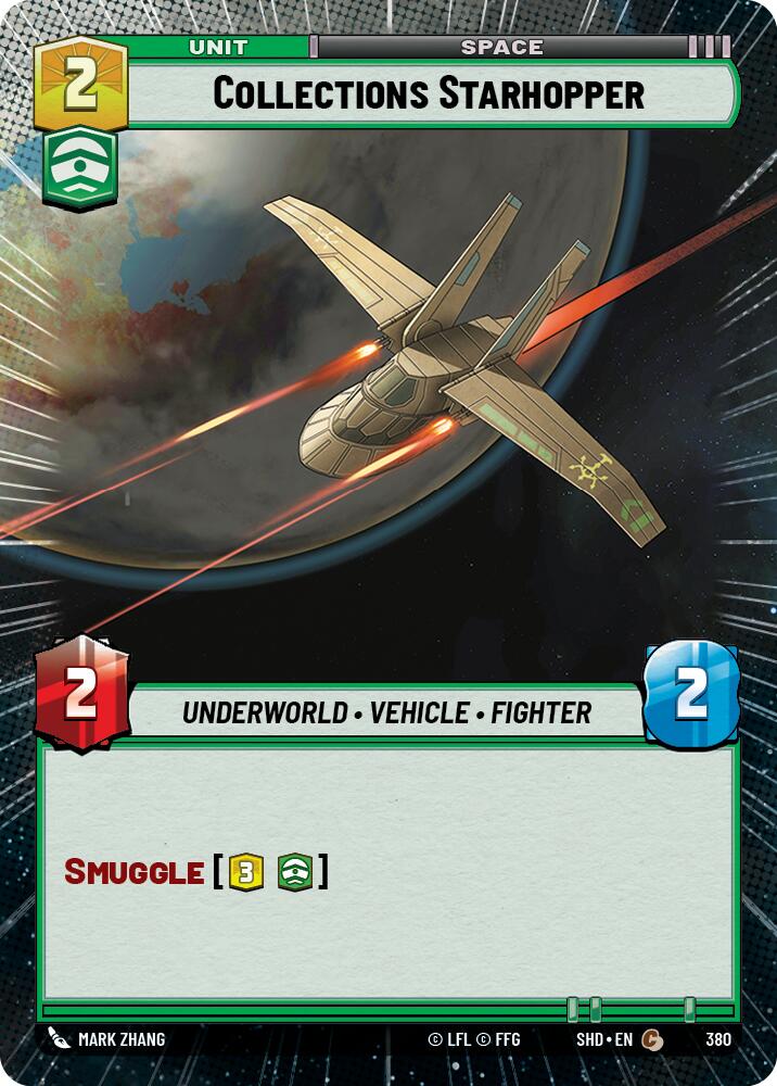 Collections Starhopper (380) (Hyperspace) (380) [Shadows of the Galaxy] | Galactic Gamez