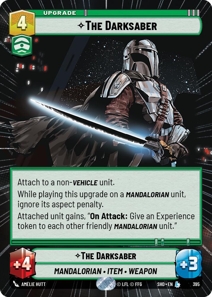 The Darksaber (395) (Hyperspace) (395) [Shadows of the Galaxy] | Galactic Gamez