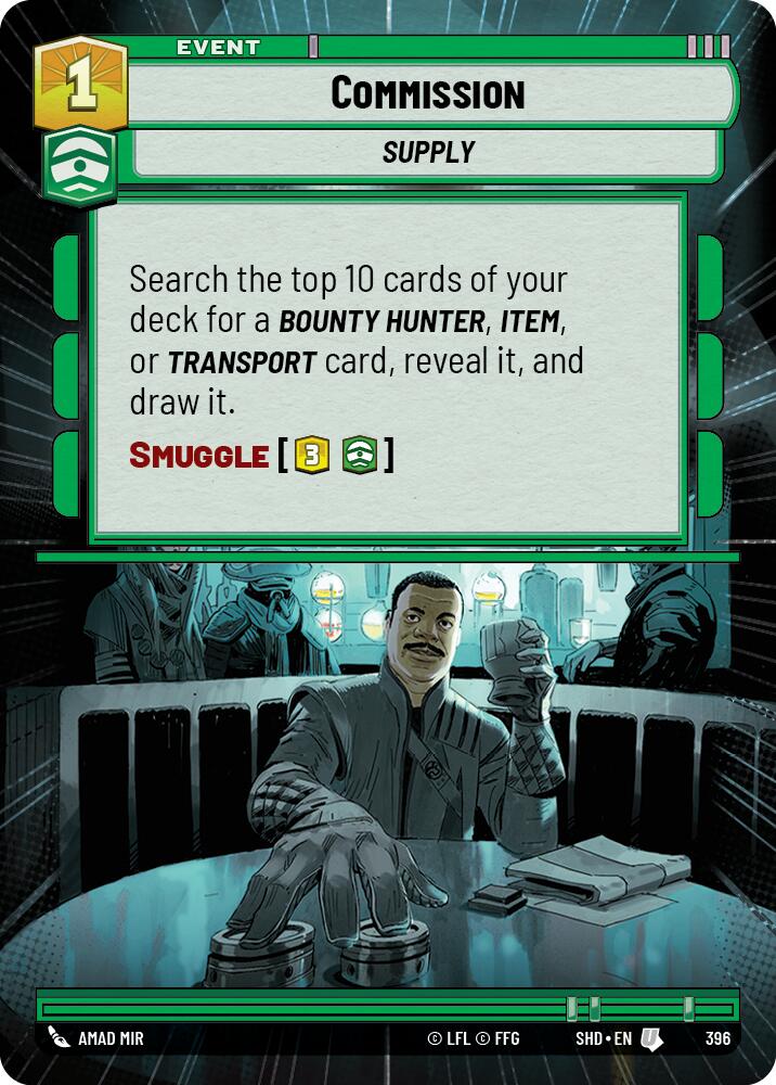 Commission (396) (Hyperspace) (396) [Shadows of the Galaxy] | Galactic Gamez