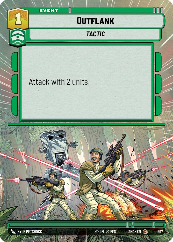 Outflank (397) (Hyperspace) (397) [Shadows of the Galaxy] | Galactic Gamez