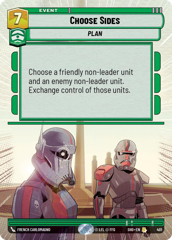 Choose Sides (401) (Hyperspace) (401) [Shadows of the Galaxy] | Galactic Gamez