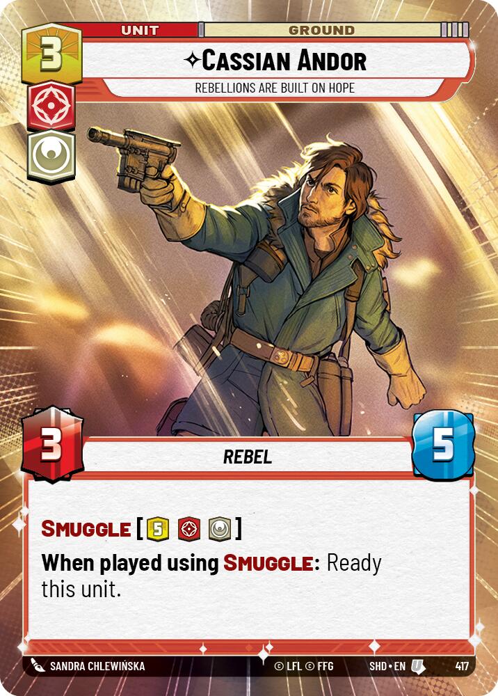 Cassian Andor - Rebellions Are Built On Hope (417) (Hyperspace) (417) [Shadows of the Galaxy] | Galactic Gamez