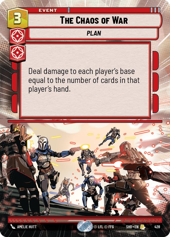 The Chaos of War (428) (Hyperspace) (428) [Shadows of the Galaxy] | Galactic Gamez