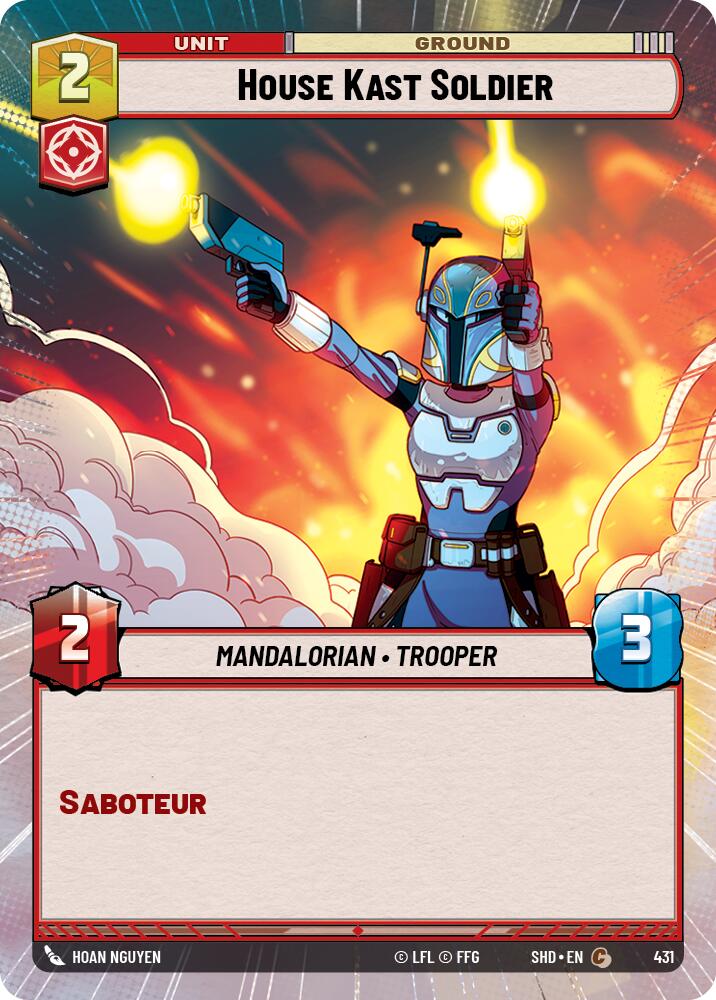 House Kast Soldier (431) (Hyperspace) (431) [Shadows of the Galaxy] | Galactic Gamez