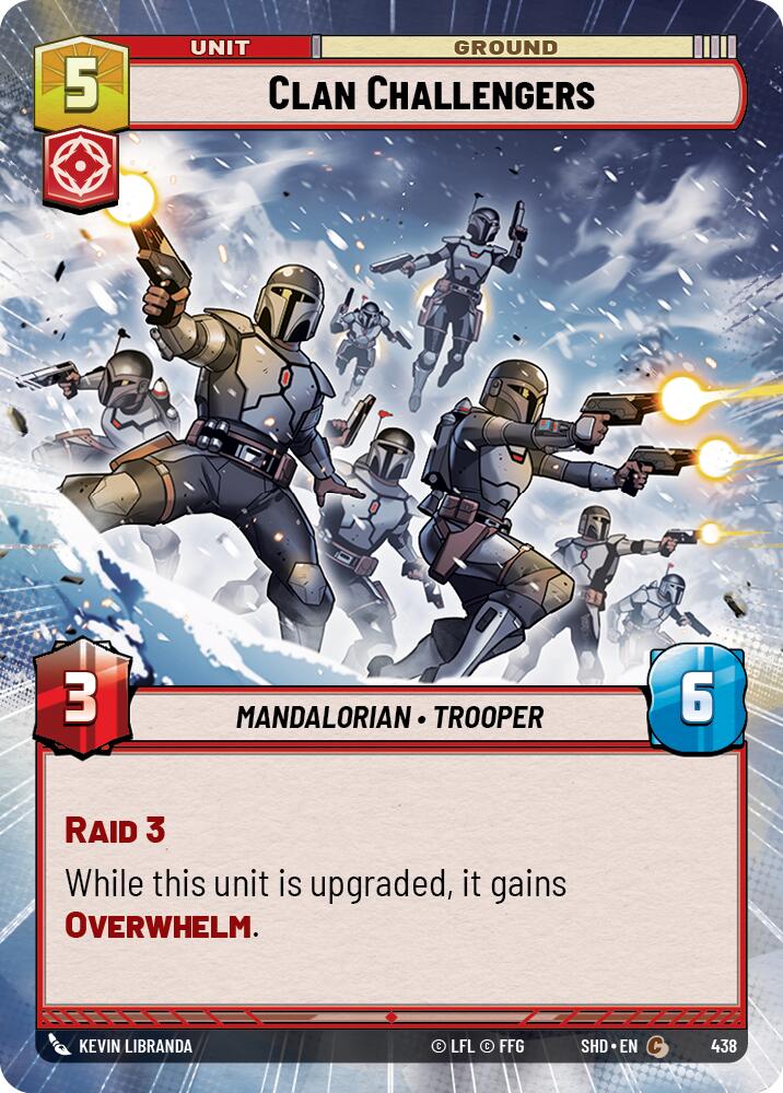 Clan Challengers (438) (Hyperspace) (438) [Shadows of the Galaxy] | Galactic Gamez