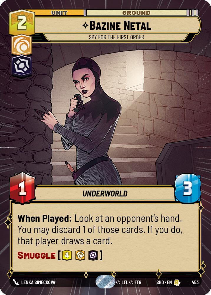 Bazine Netal - Spy for the First Order (453) (Hyperspace) (453) [Shadows of the Galaxy] | Galactic Gamez