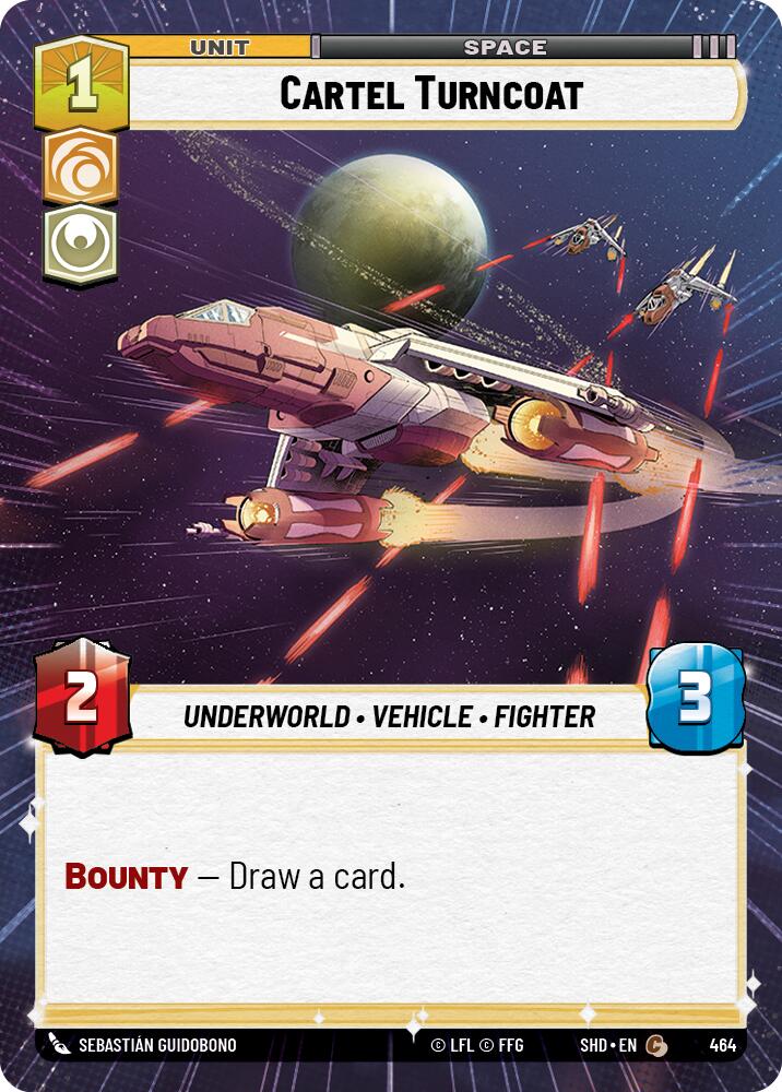 Cartel Turncoat (464) (Hyperspace) (464) [Shadows of the Galaxy] | Galactic Gamez