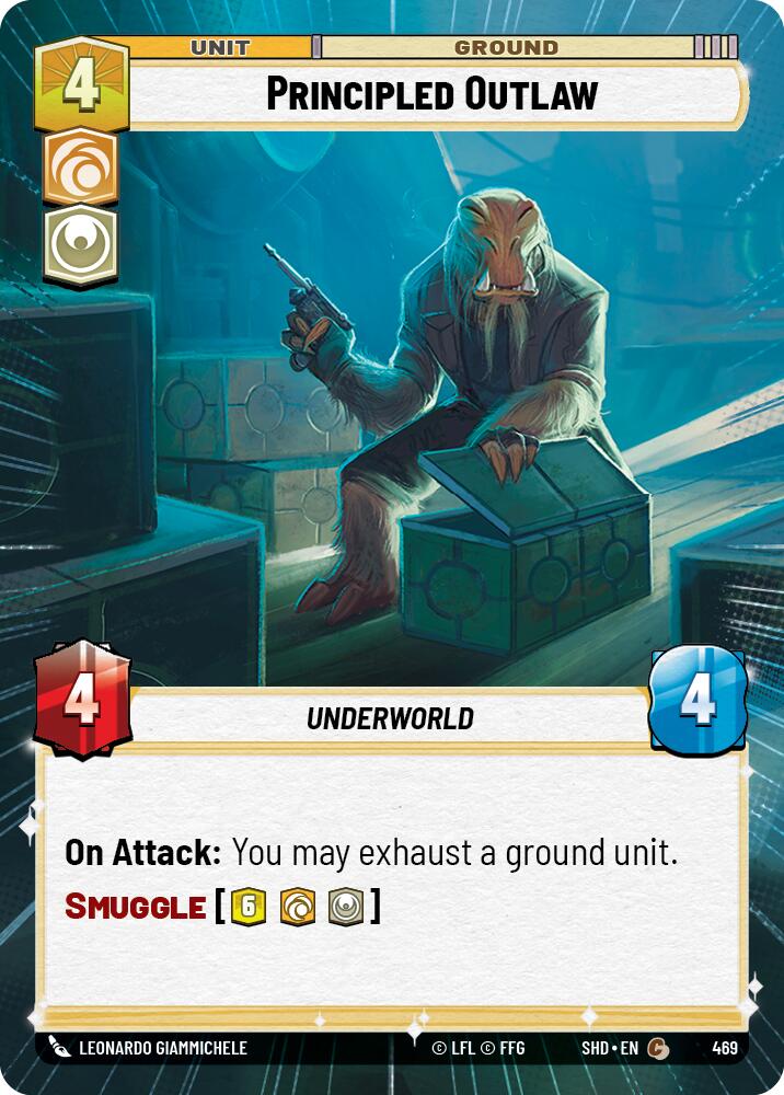 Principled Outlaw (469) (Hyperspace) (469) [Shadows of the Galaxy] | Galactic Gamez