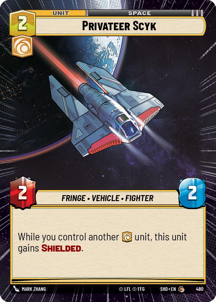 Privateer Scyk (480) (Hyperspace) (480) [Shadows of the Galaxy] | Galactic Gamez