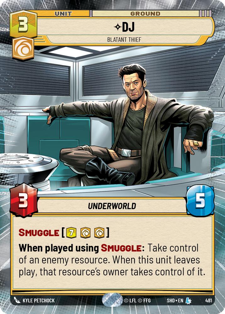 DJ - Blatant Thief (481) (Hyperspace) (481) [Shadows of the Galaxy] | Galactic Gamez