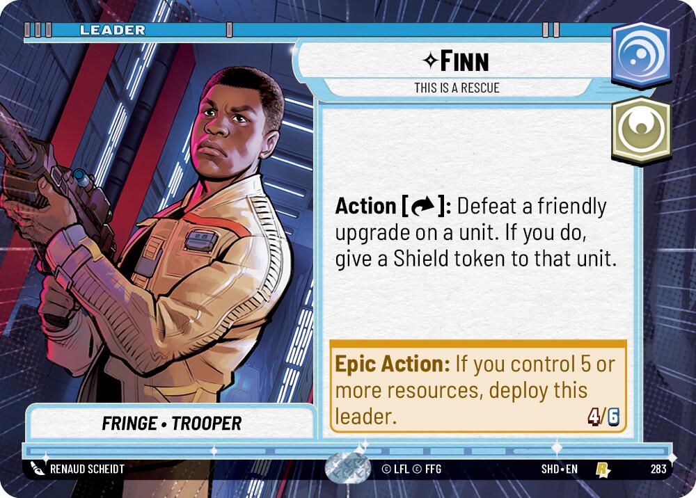 Finn - This is a Rescue (283) (Hyperspace) (283) [Shadows of the Galaxy] | Galactic Gamez
