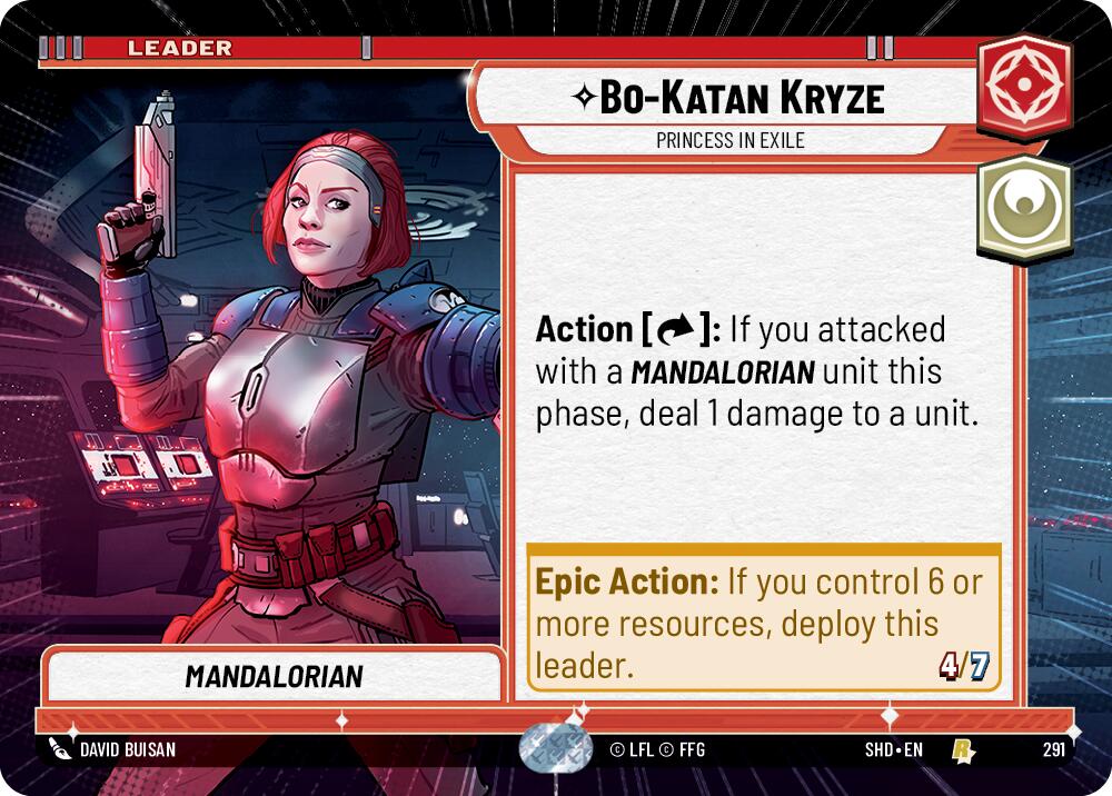Bo-Katan Kryze - Princess in Exile (Hyperspace) (291) [Shadows of the Galaxy] | Galactic Gamez