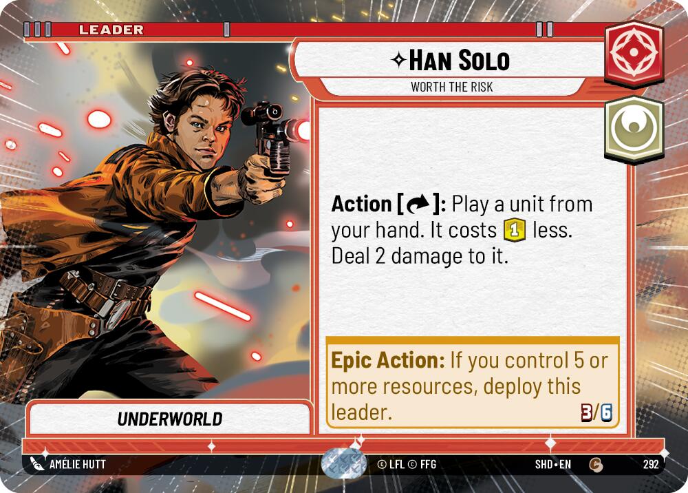 Han Solo - Worth the Risk (292) (Hyperspace) (292) [Shadows of the Galaxy] | Galactic Gamez