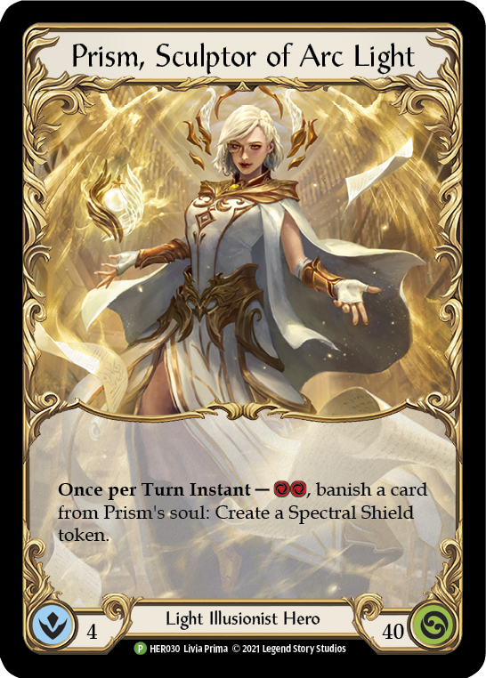 Prism, Sculptor of Arc Light [HER030] (Promo)  Cold Foil | Galactic Gamez