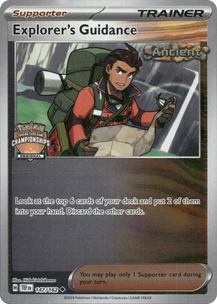 Explorer's Guidance (147/162) (2023 Regional Championships) [League & Championship Cards] | Galactic Gamez