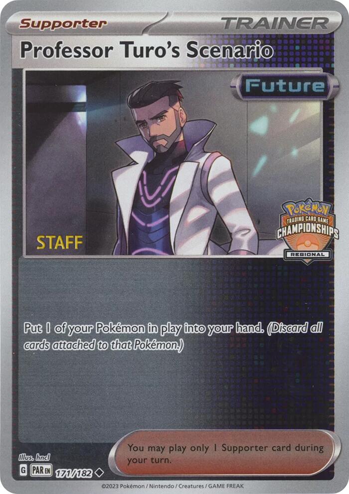 Professor Turo's Scenario (171/182) (2023 Regional Championships Staff) [League & Championship Cards] | Galactic Gamez