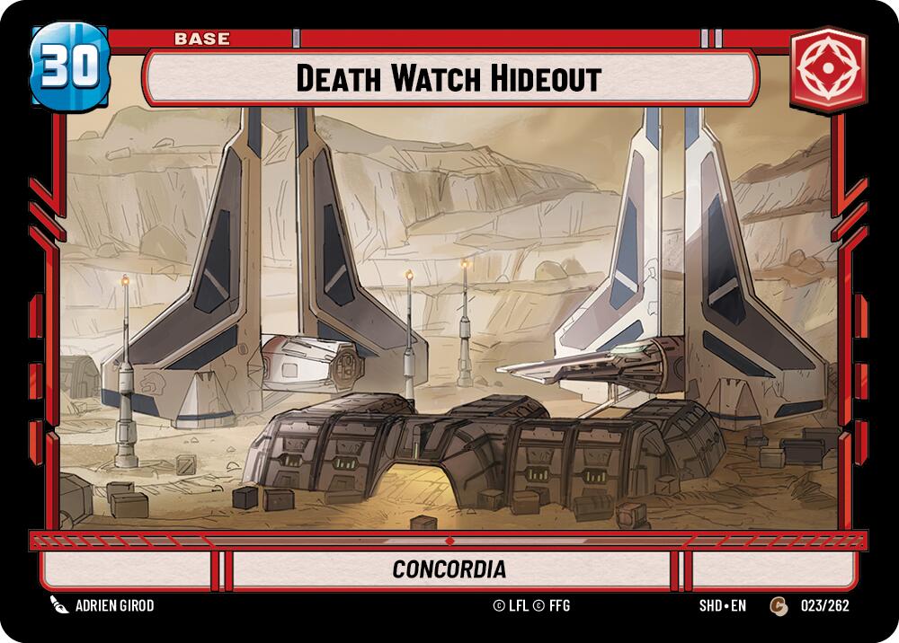Death Watch Hideout // Experience (023 // T01) (023 // T01) [Shadows of the Galaxy] | Galactic Gamez