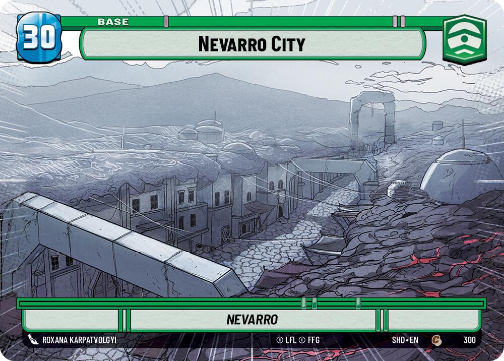 Nevarro City // Experience (300 // T03) (Hyperspace) (300 // T03) [Shadows of the Galaxy] | Galactic Gamez