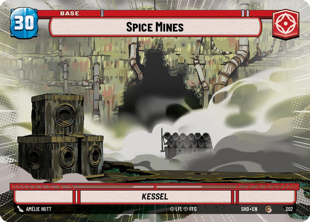 Spice Mines // Shield (302 // T04) (Hyperspace) (302 // T04) [Shadows of the Galaxy] | Galactic Gamez