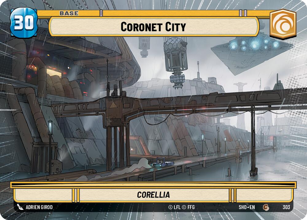 Coronet City // Experience (303 // T03) (Hyperspace) (303 // T03) [Shadows of the Galaxy] | Galactic Gamez