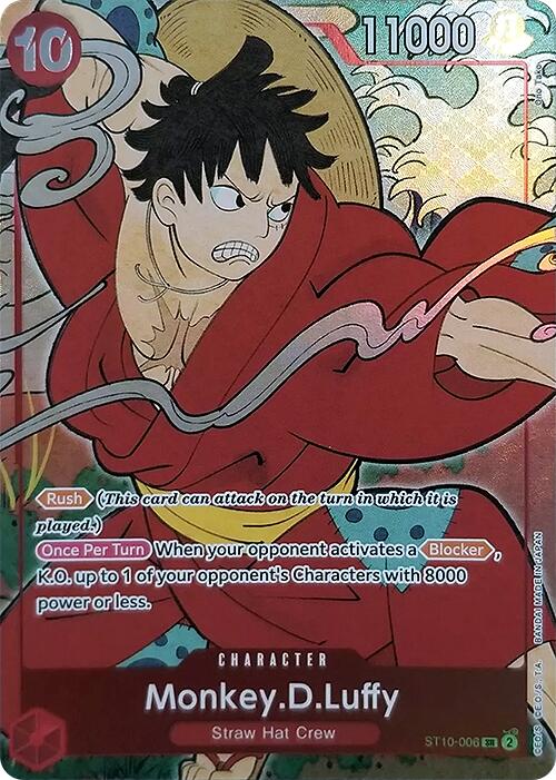 Monkey.D.Luffy (English Version 1st Anniversary Set) [One Piece Promotion Cards] | Galactic Gamez