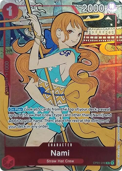 Nami (English Version 1st Anniversary Set) [One Piece Promotion Cards] | Galactic Gamez