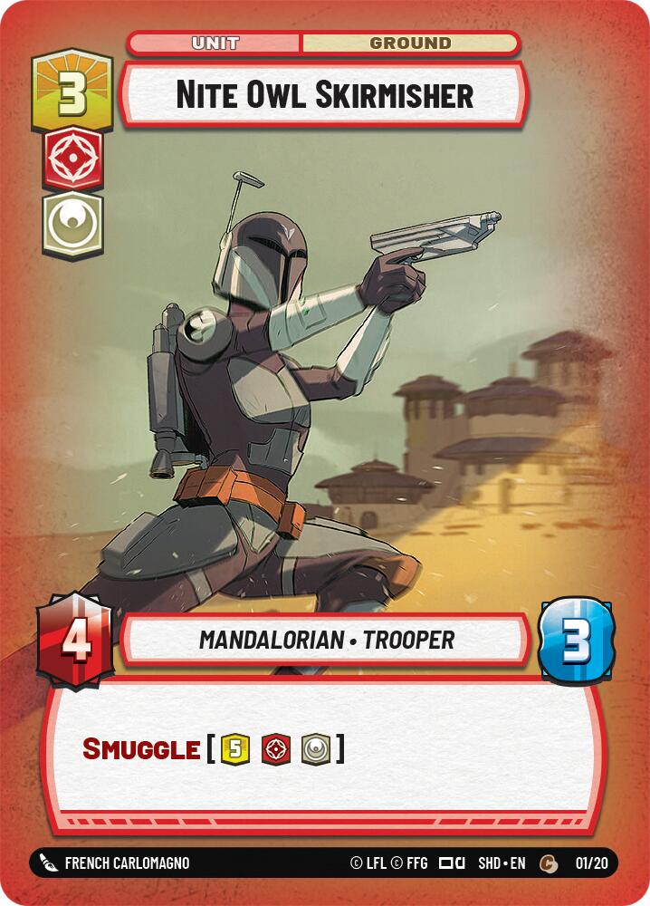 Nite Owl Skirmisher (01/20) [Shadows of the Galaxy: Weekly Play] | Galactic Gamez