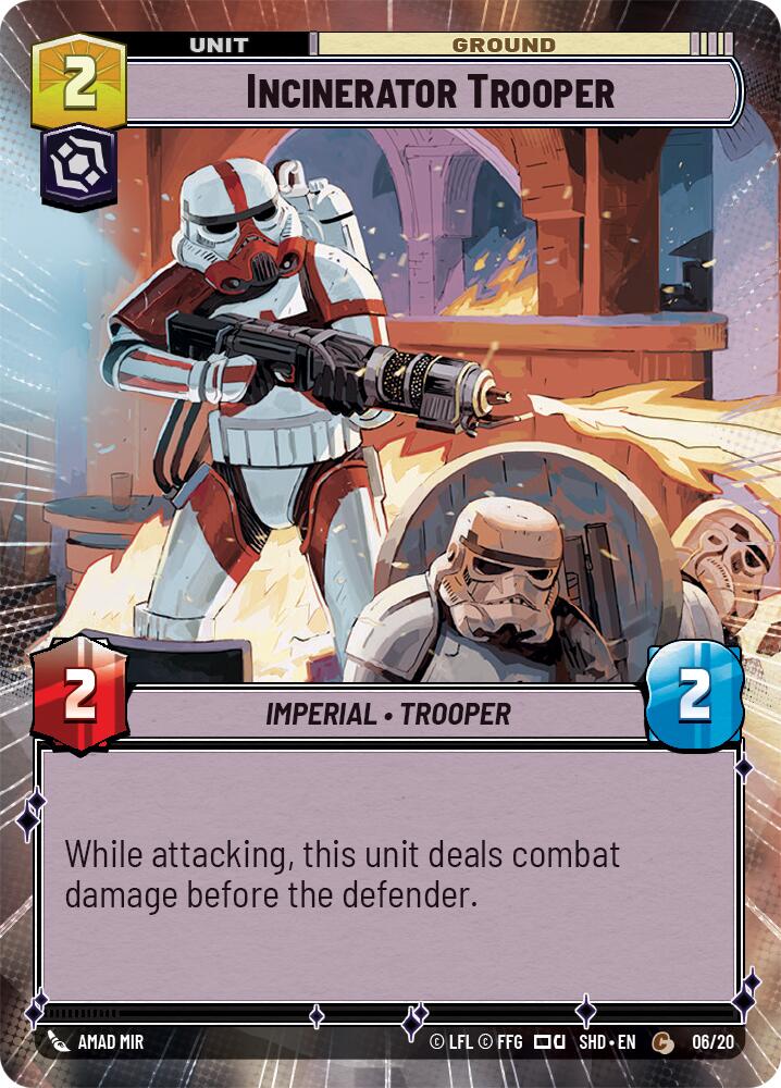 Incinerator Trooper (Hyperspace) (06/20) [Shadows of the Galaxy: Weekly Play] | Galactic Gamez